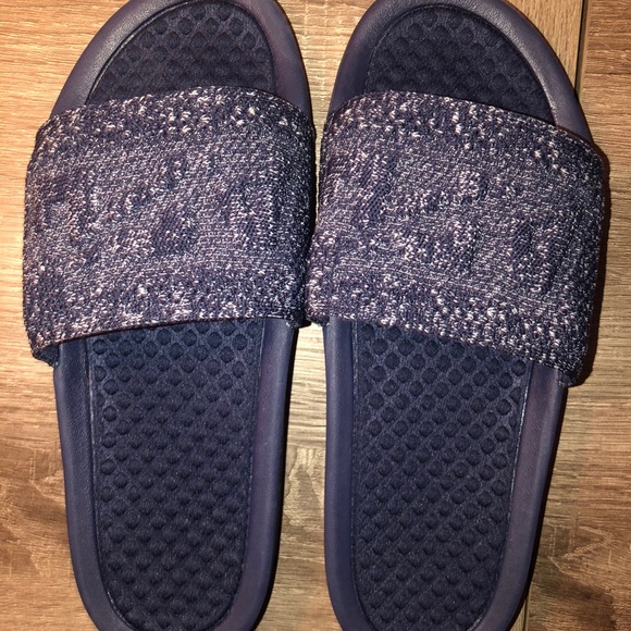 APL Shoes - APL- SLIDES NAVY SPECKLED men’s 7